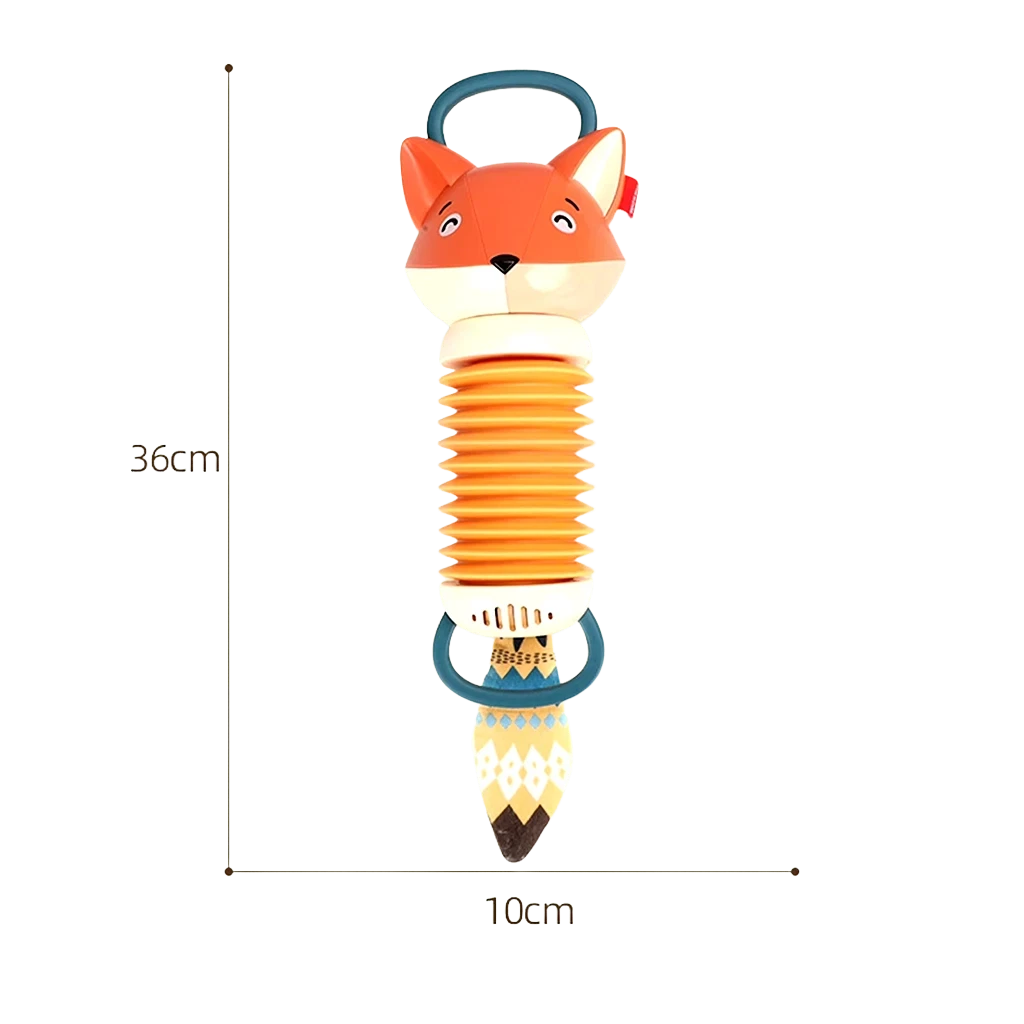 Musical Zorrito accordion with textures and sounds