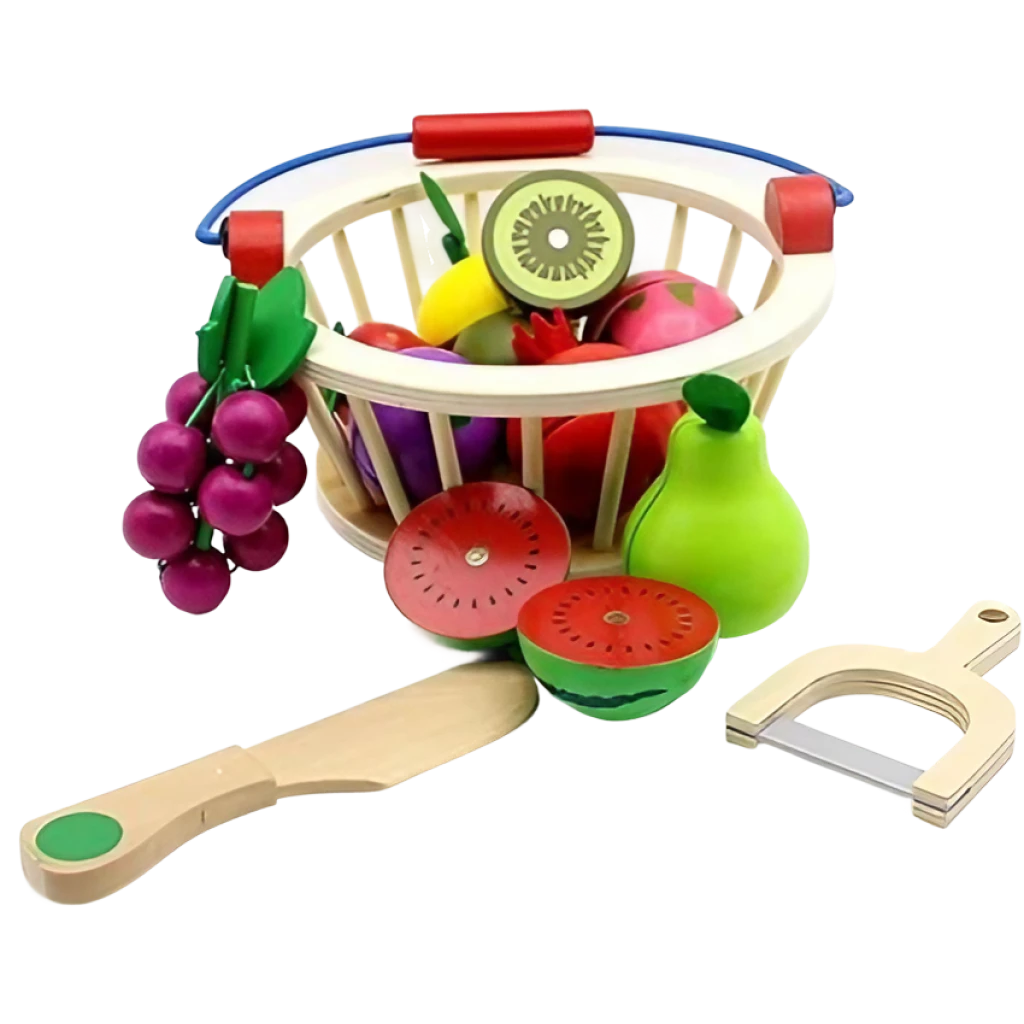 CANASTA DIDÁCTICA - FRUTAS
