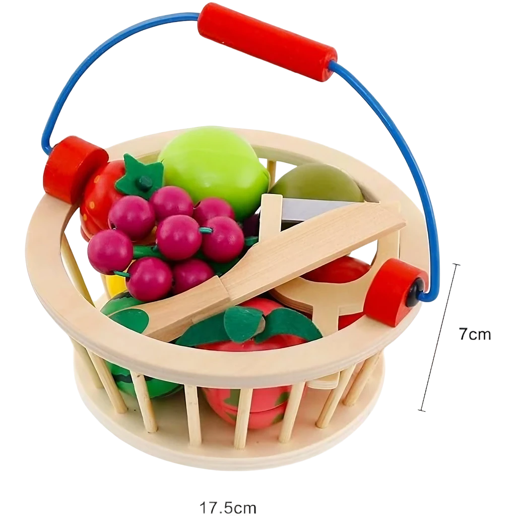CANASTA DIDÁCTICA - FRUTAS