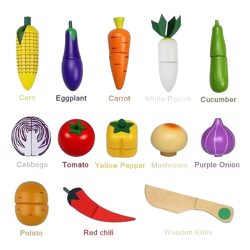 CANASTA DIDÁCTICA - VERDURAS