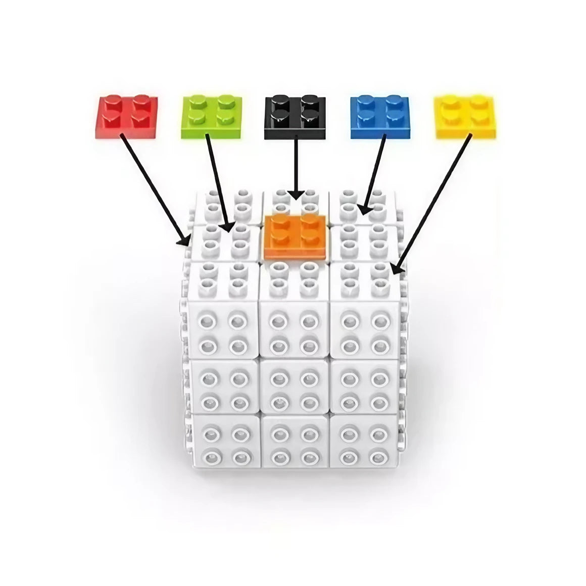 Rubik's Cube 3x3 - Lego