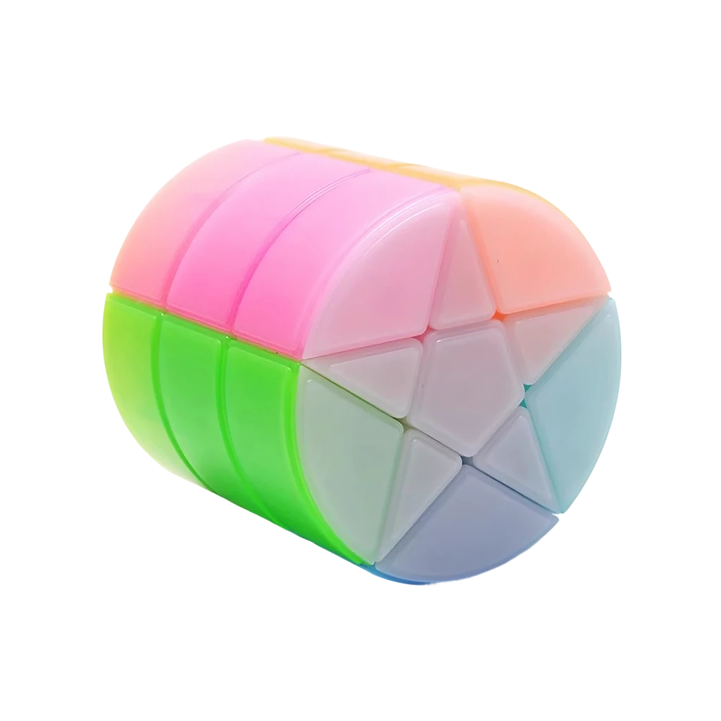 CUBO CILINDRO STAR - PASTEL