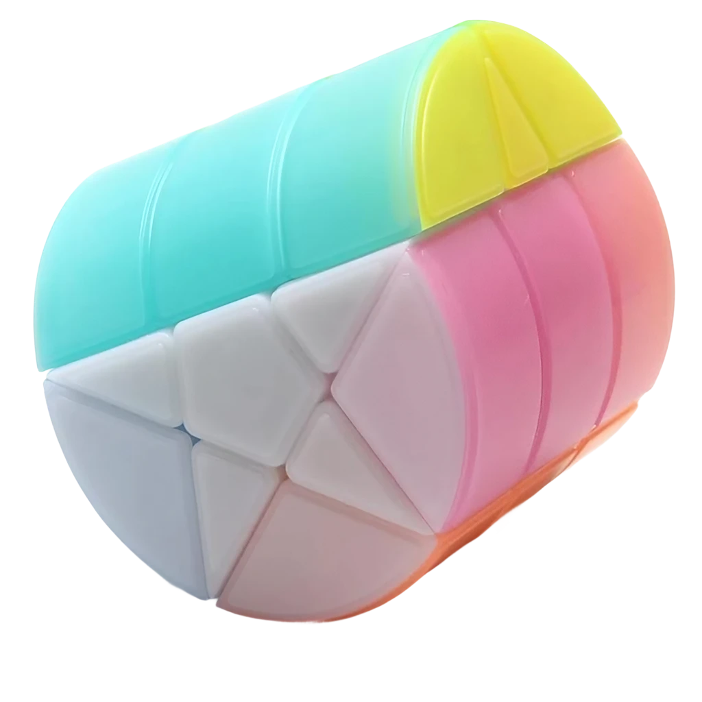 CUBO CILINDRO STAR - PASTEL