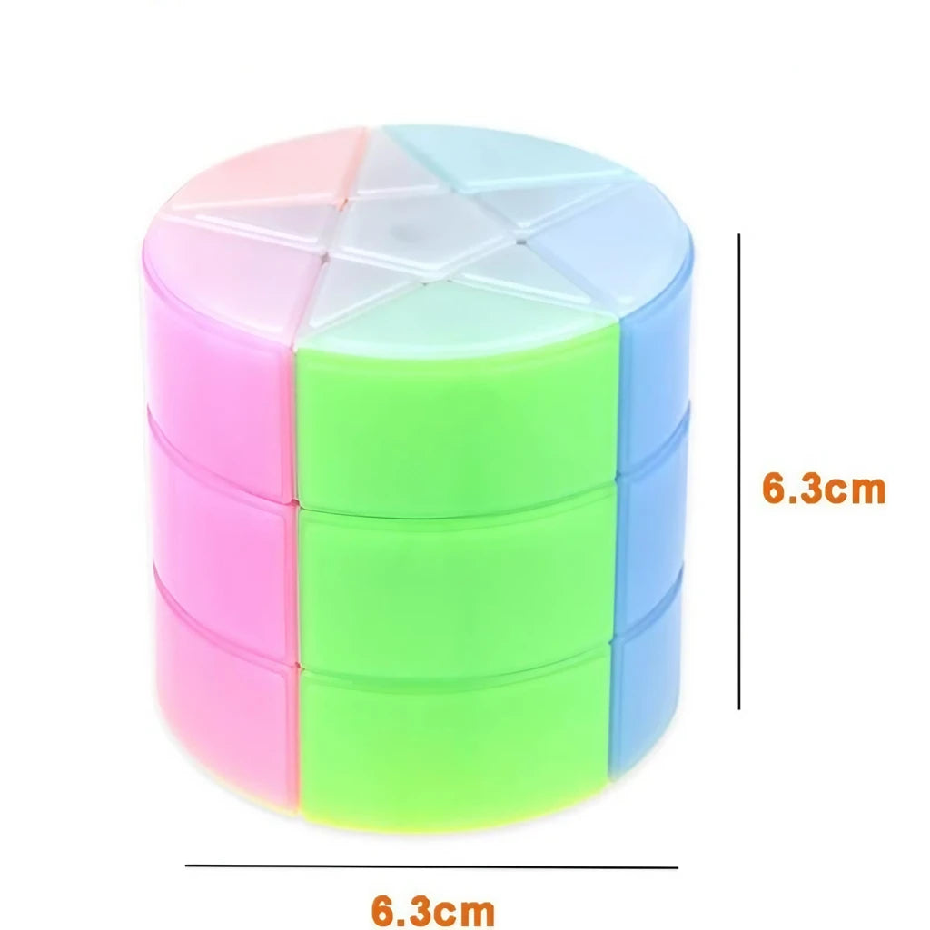 CUBO CILINDRO STAR - PASTEL