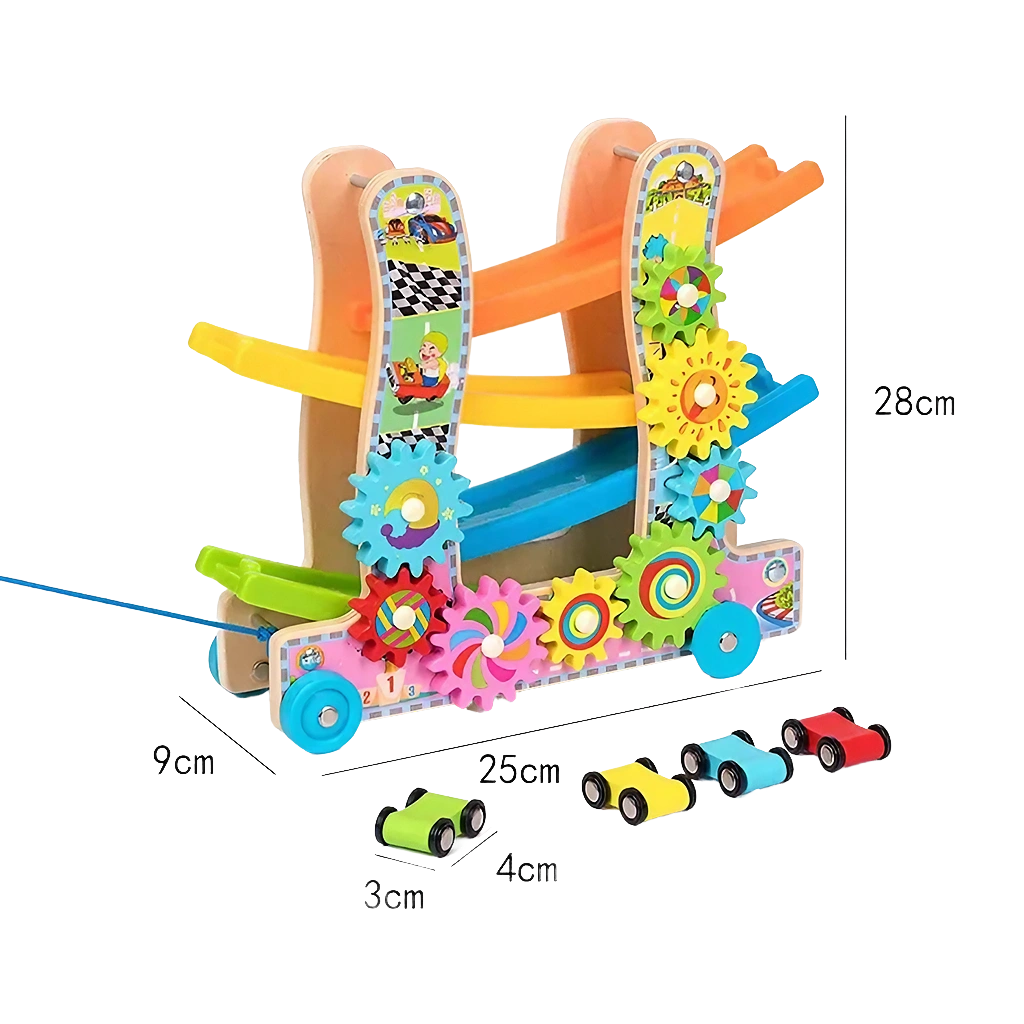 Zig Zag track with gear