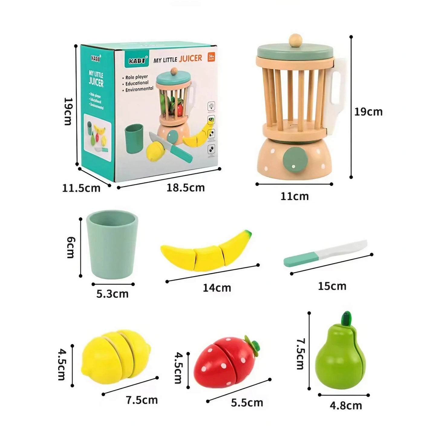 Set Licuadora Montessori