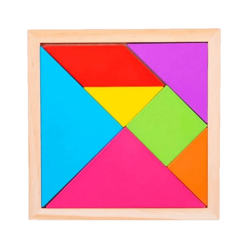 Wooden Tangram