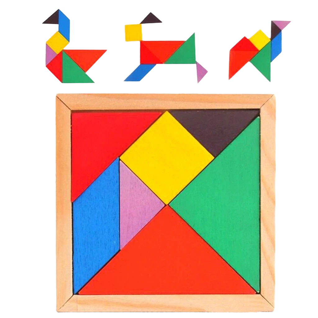 Wooden Tangram
