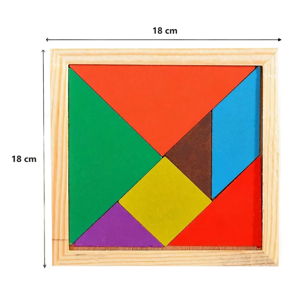 Wooden Tangram