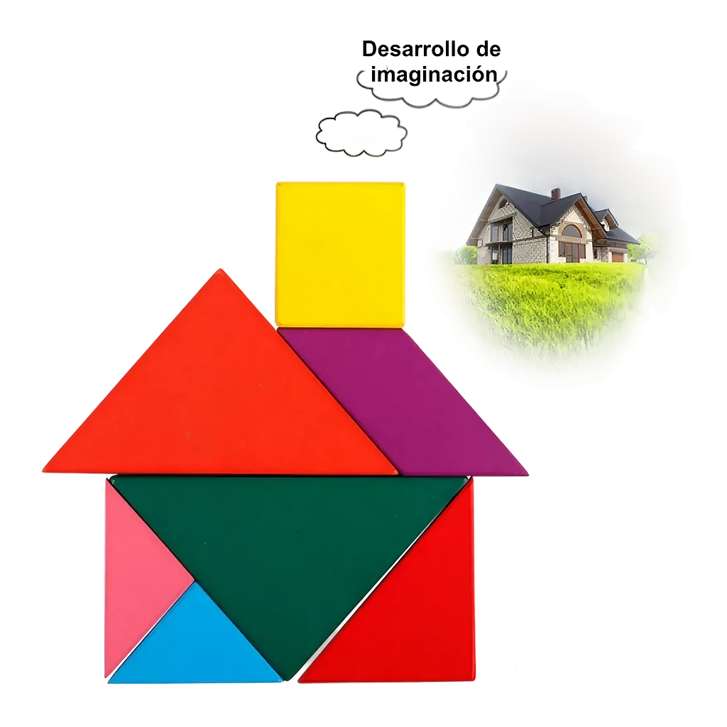 Wooden Tangram