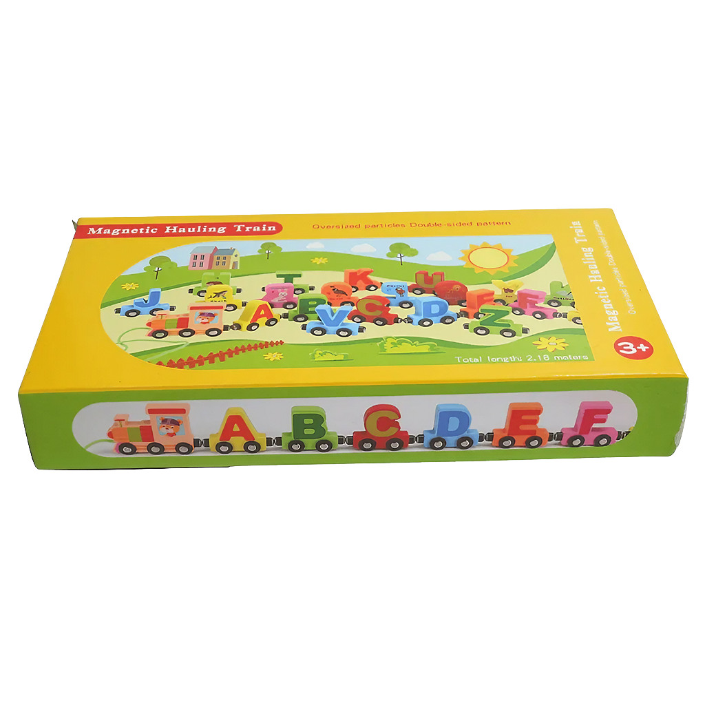 Educational ABC Train - Wooden