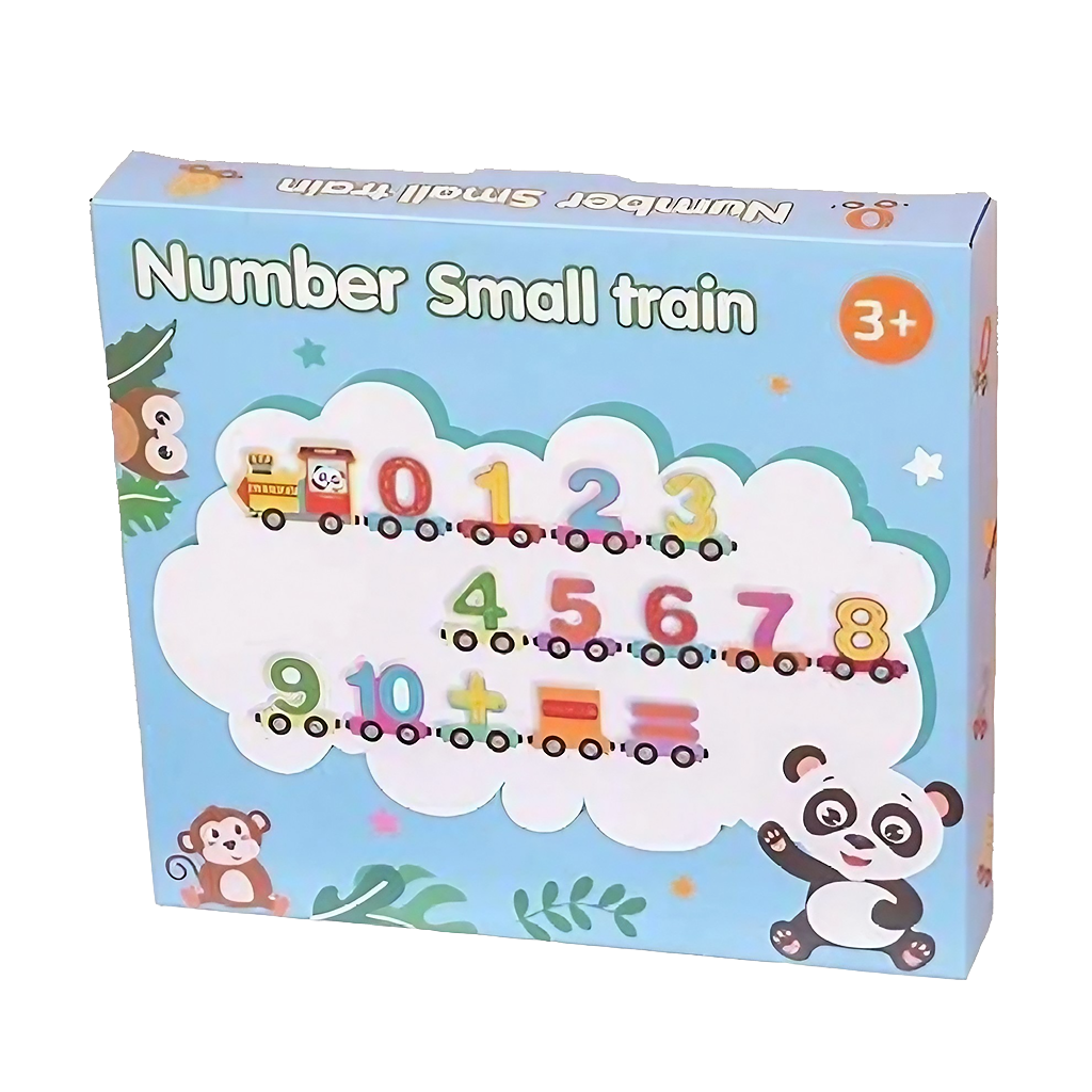 Magnetic Train of Numbers and Operations