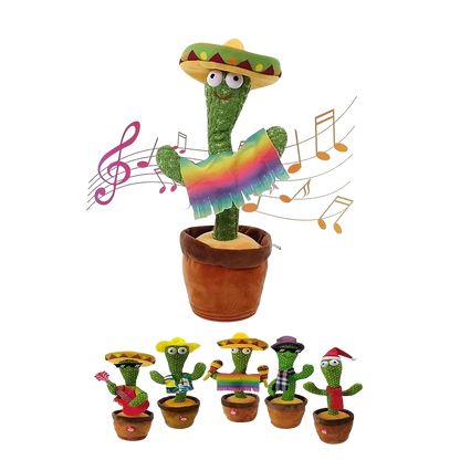 Cactus Bailarín Recargable musical