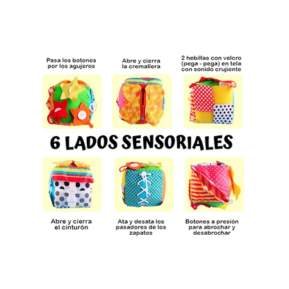 CUBO DIDÁCTICO DE HABILIDADES BÁSICAS 6 EN 1