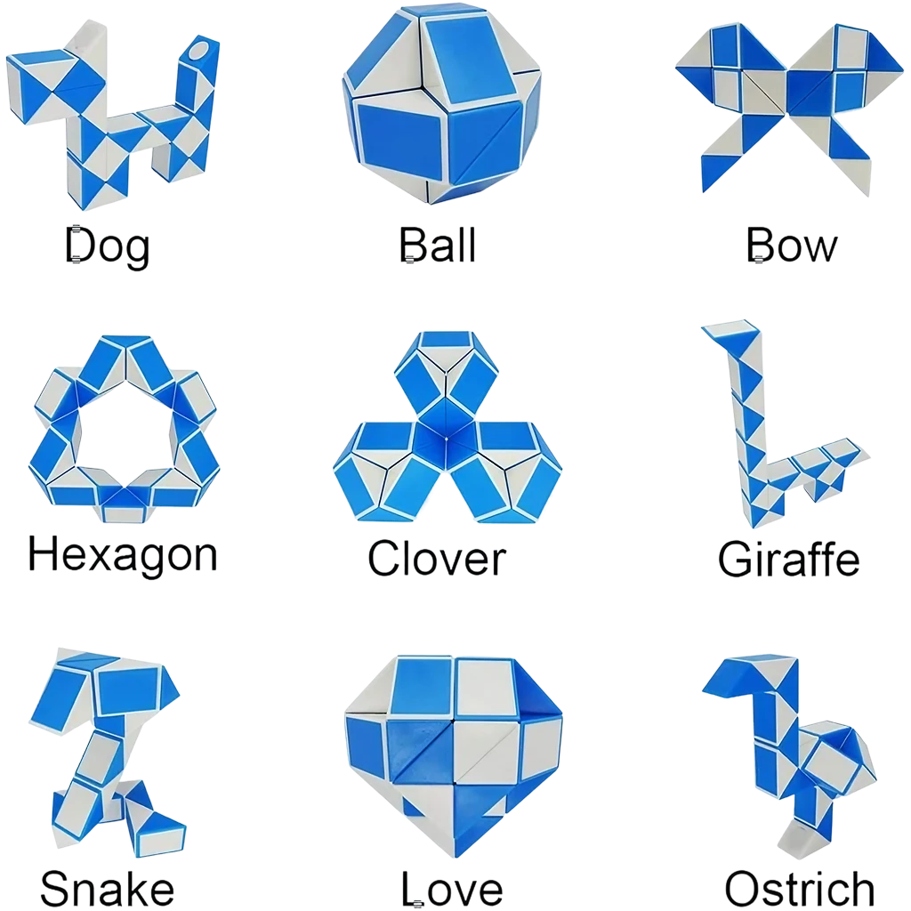 CUBO SERPIENTE - 24 PCS