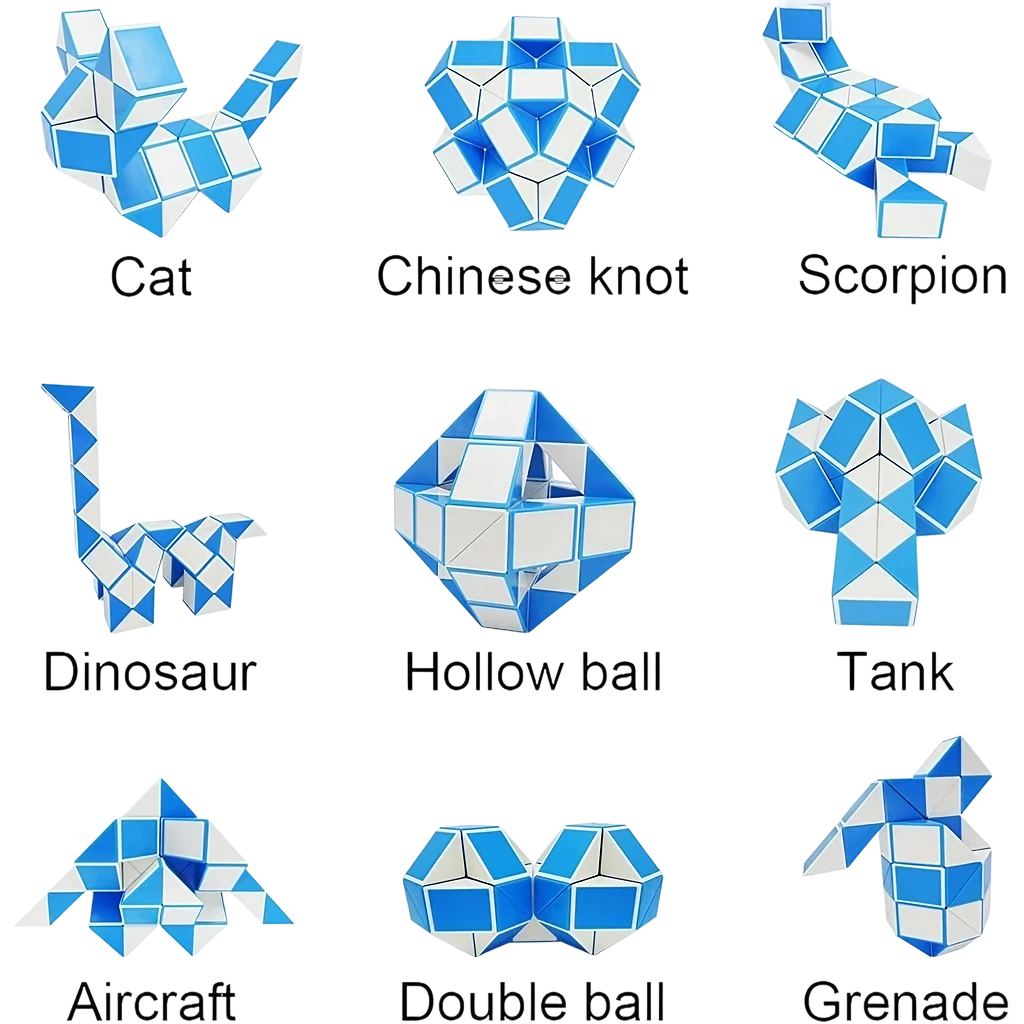 CUBO SERPIENTE - 48 PCS MOYU