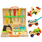 SET HERRAMIENTAS MADERA