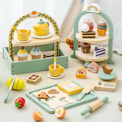 SET MONTESSORI - JUEGO TE Y PASTEL
