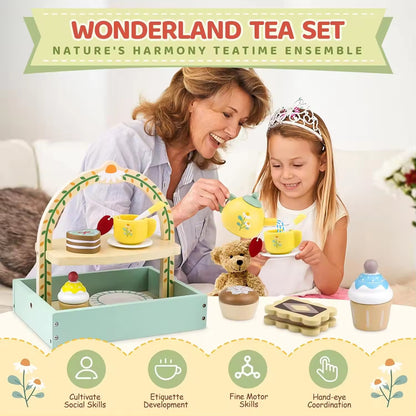 SET MONTESSORI - JUEGO TE Y PASTEL