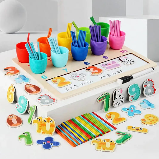 TABLERO IMANTADO MONTESSORI PARA CONTAR