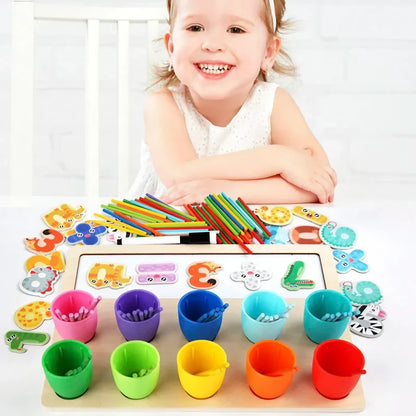 TABLERO IMANTADO MONTESSORI PARA CONTAR