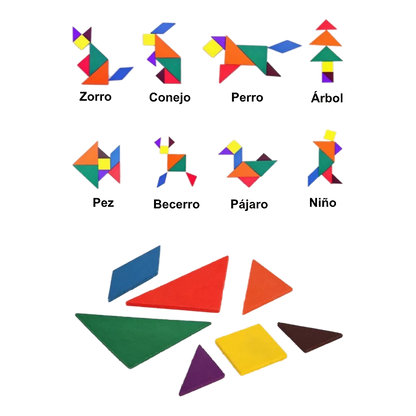 Tangram de Madera