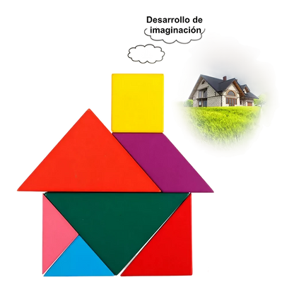 Tangram de Madera