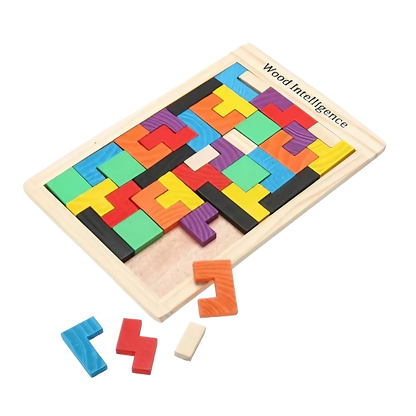 Tetris de Madera Clásico