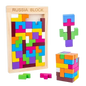 Tetris de Madera en 3D