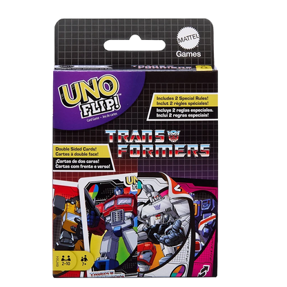 Uno Flip Transformers - Mattel