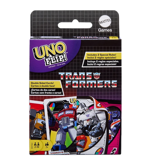 Uno Flip Transformers - Mattel