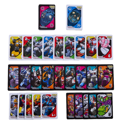 Uno Flip Transformers - Mattel