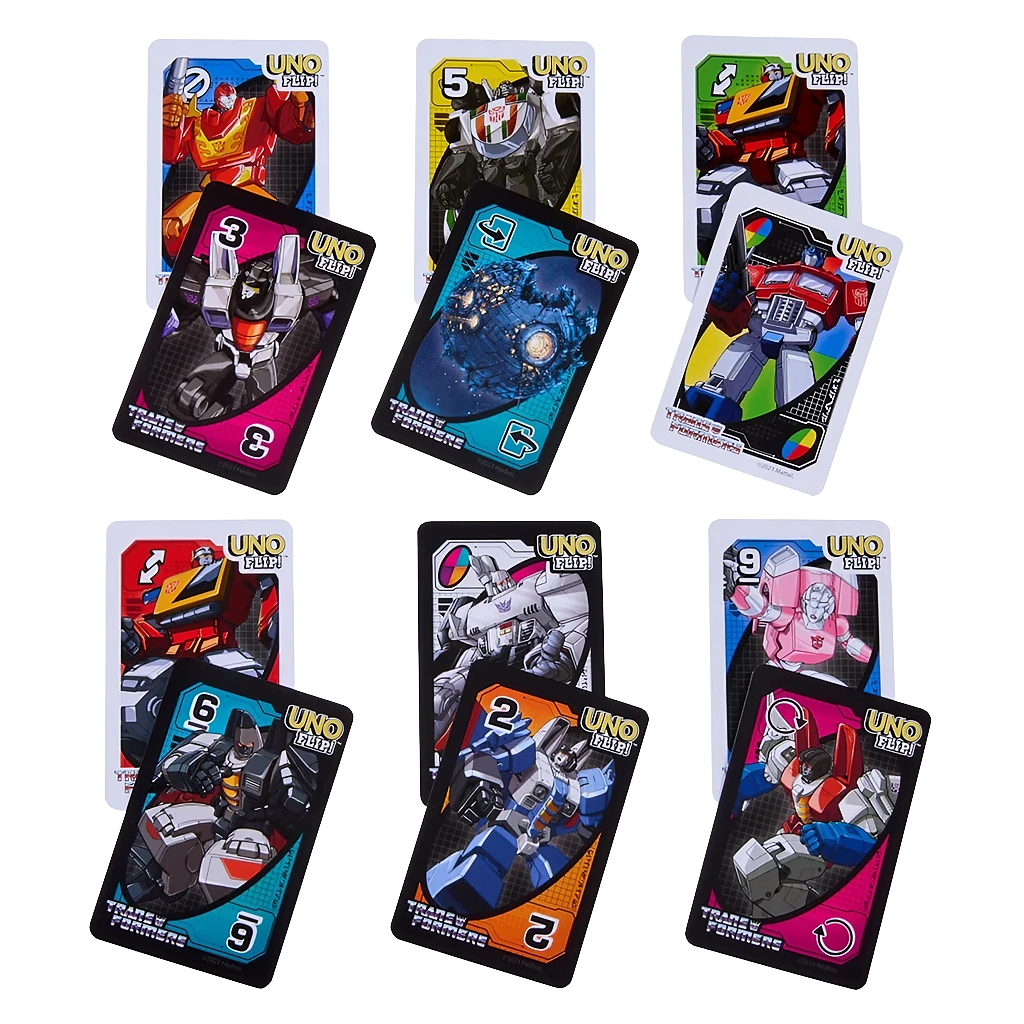 Uno Flip Transformers - Mattel