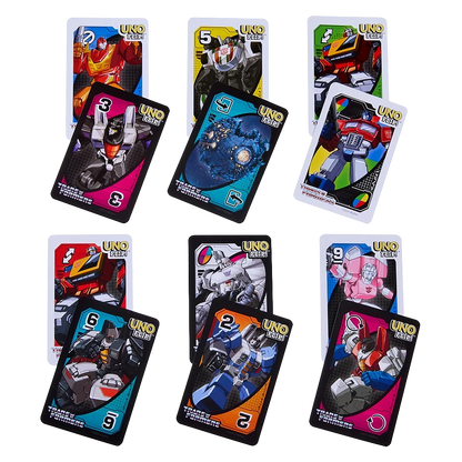 Uno Flip Transformers - Mattel