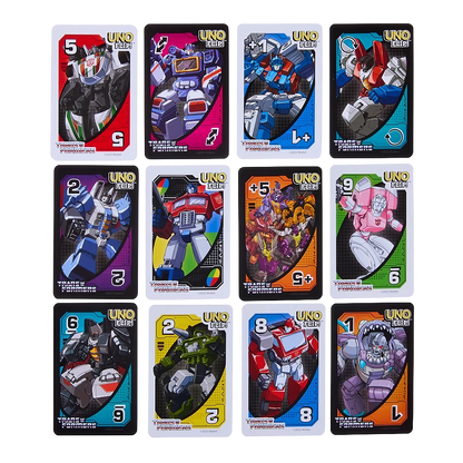 Uno Flip Transformers - Mattel