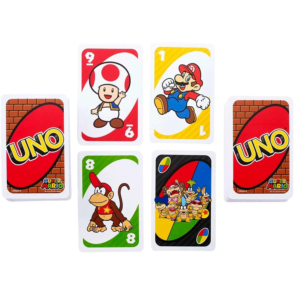 Uno Super Mario Bros  - Mattel