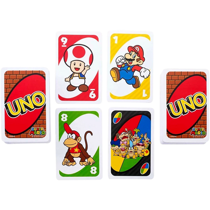 Uno Super Mario Bros  - Mattel